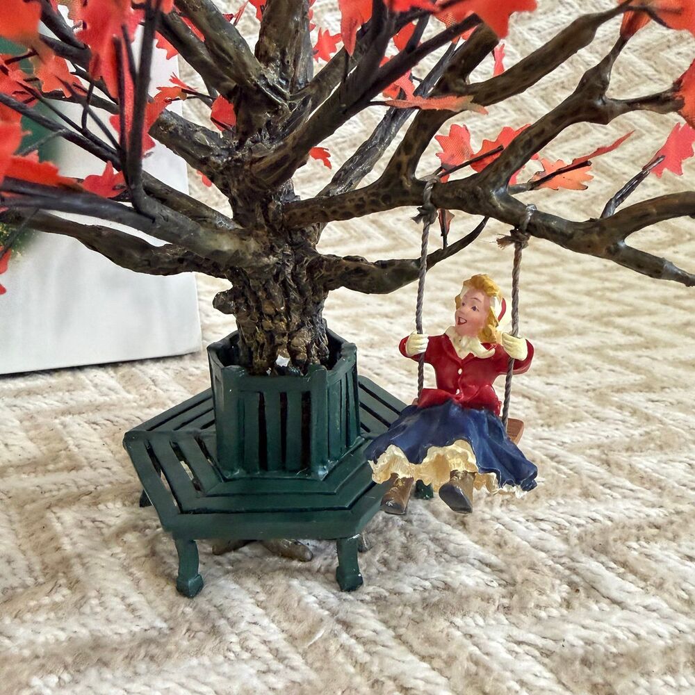 Department 56 Swinging Under The Old Oak Tree Village Accessories - Picture 6 of 10